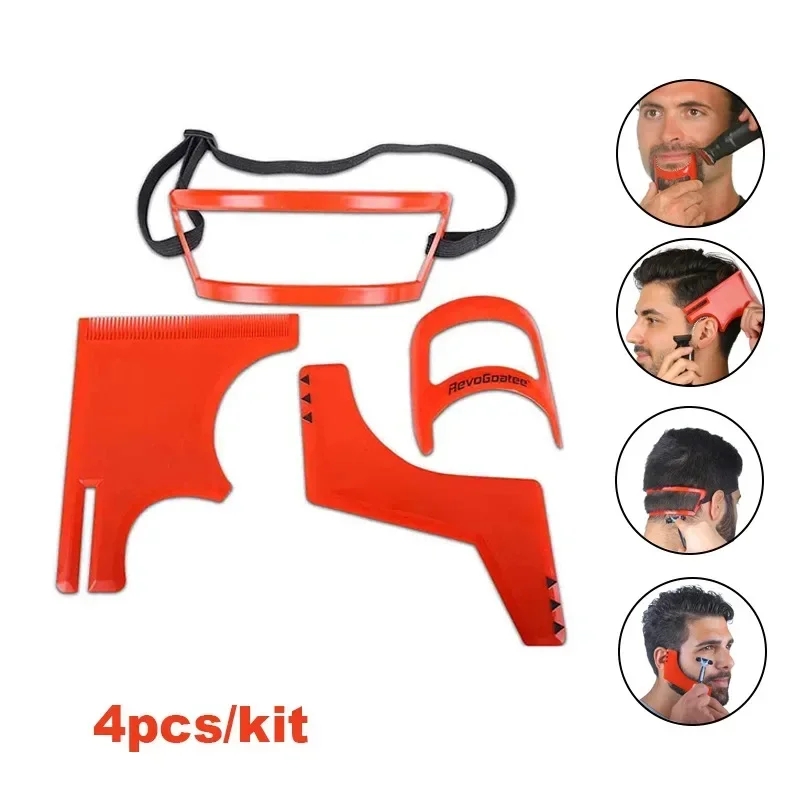 Men'S Grooming Salon - 2/4Pcs männer Bart Kämme Haar Trimmer
