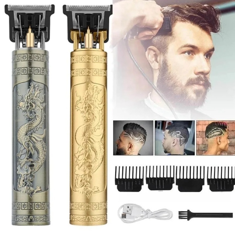 Men'S Grooming Electric Trimmer - T9 Elektrischer Bartschneider Kabelloser Haarschneider für
