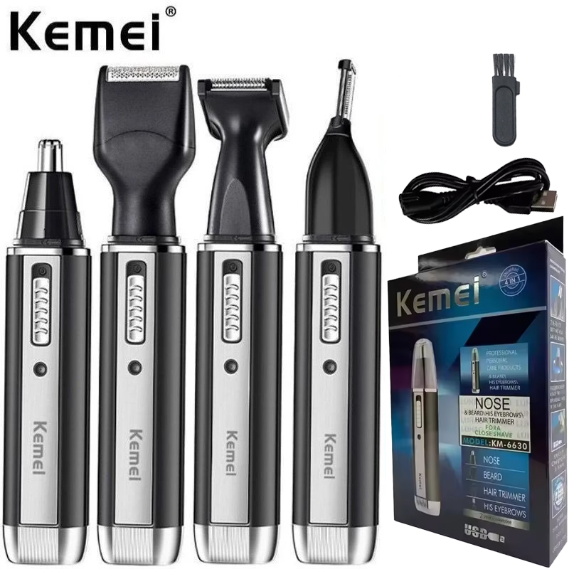 Men'S Grooming Electric Trimmer - Kemei-6630 Nasenhaartrimmer für Nase und Ohren,