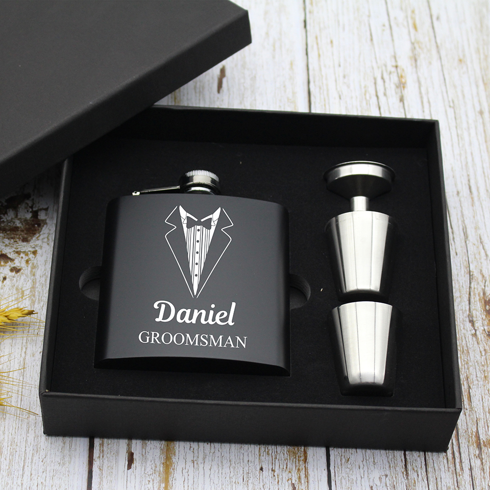 Mens Grooming Box - Benutzerdefinierte Hochzeit Trauzeuge Geschenk graviert beste