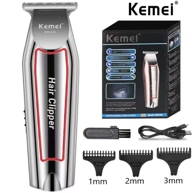 Mens Grooming Box - Kemei KM-032 Haarschneider Elektrischer Bartschneider für