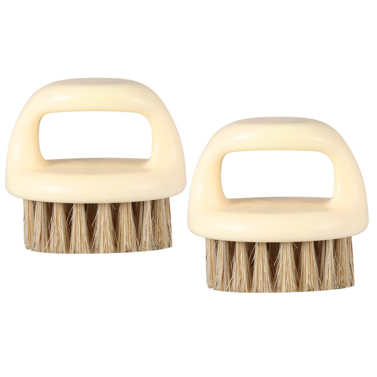 Men'S Grooming Gift Set - 2-teiliges Bartbürsten-Set für Männer, hochwertiger Holzgriff,