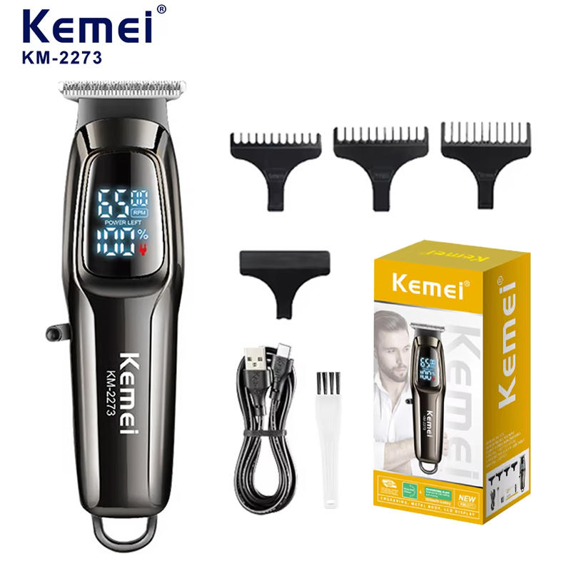 Men'S Grooming Scissors - Kemei KM-2273 Wiederaufladbare Elektrische Haarschneidemaschine Professionelle