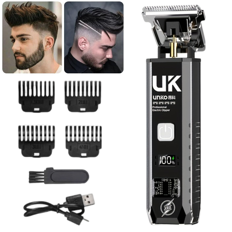 Men'S Grooming Electric Trimmer - T9 Elektrischer Bartschneider Kabelloser Haarschneider für