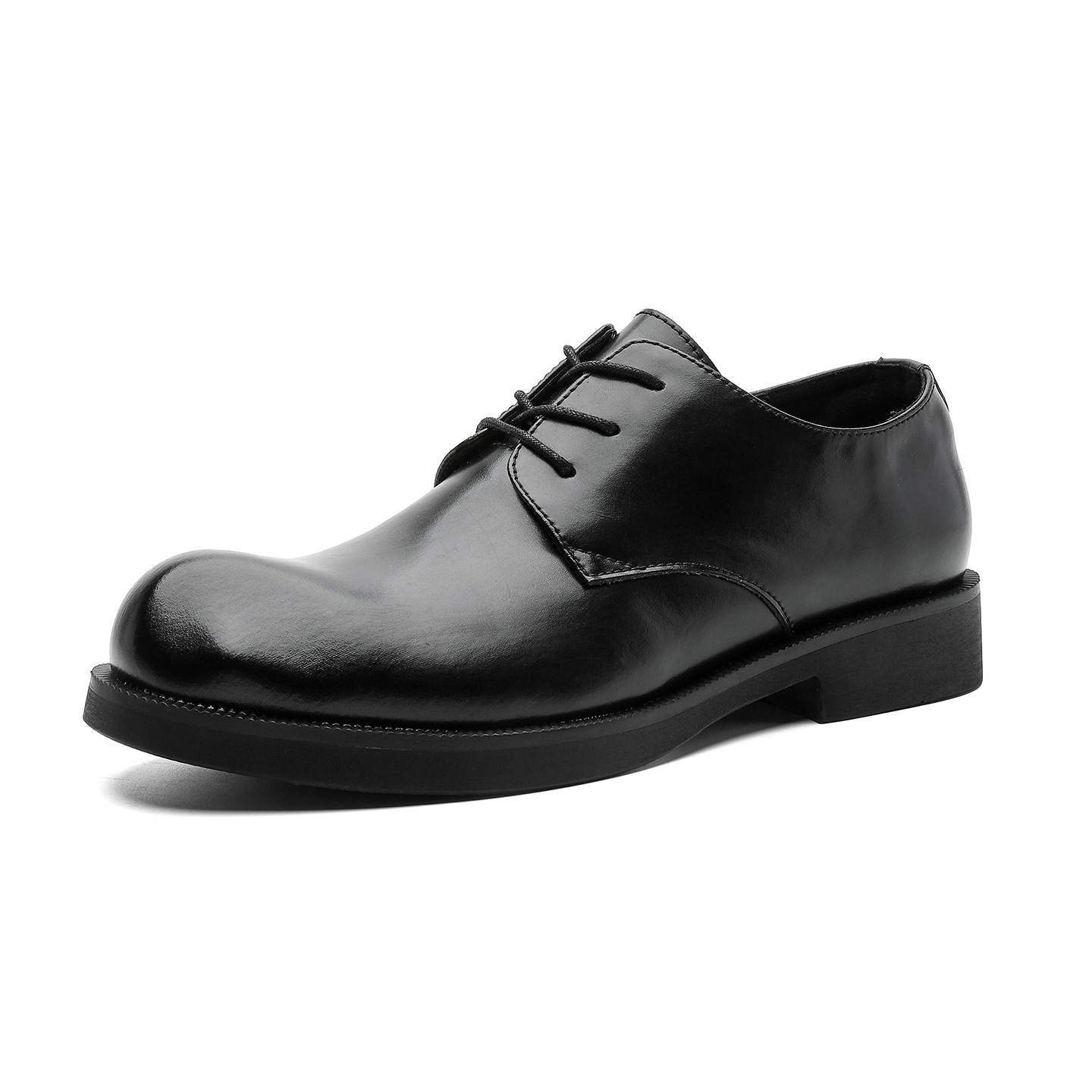 Men'S Grooming Oxford - Klassische Herren-Hochzeitsschuhe, Oxford-Leder, runde Zehenpartie, Schnürung,