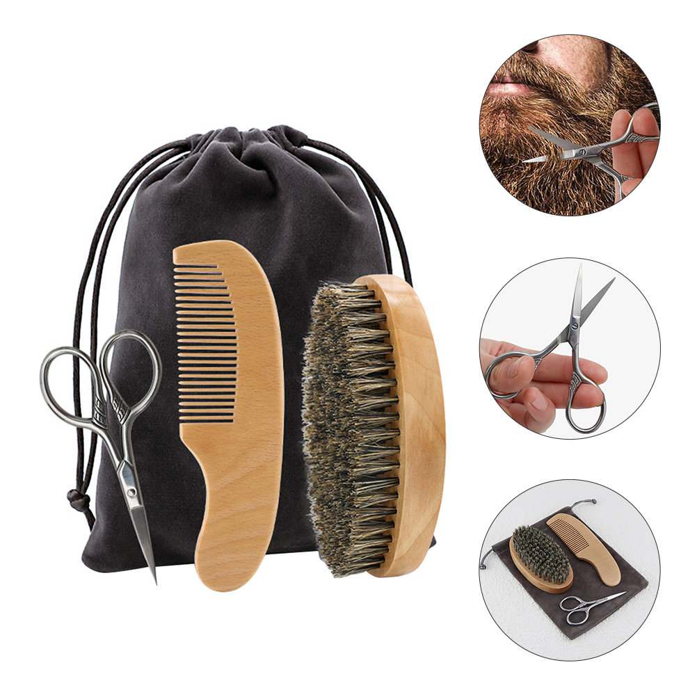 Men'S Grooming Scissors - 1 Set Professionelles Bartpflege-Set für Männer,