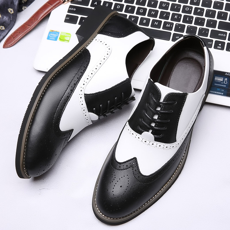 Men'S Grooming Oxford - Männer Kleid Schuhe echtes Leder Mode
