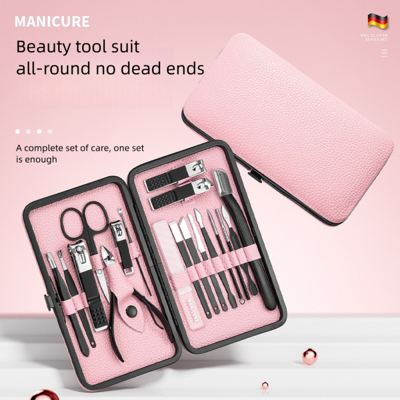 18-teiliges Maniküre-Pediküre- – Mens Grooming Kit Gift Set Bewertung und Preis