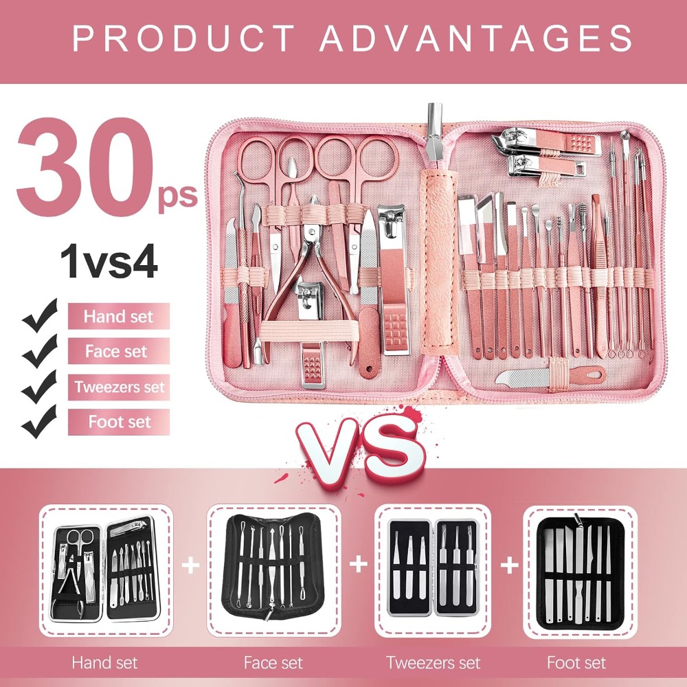 30-in-1 Professionelles Manikü – Men'S Grooming Images Bewertung und Preis