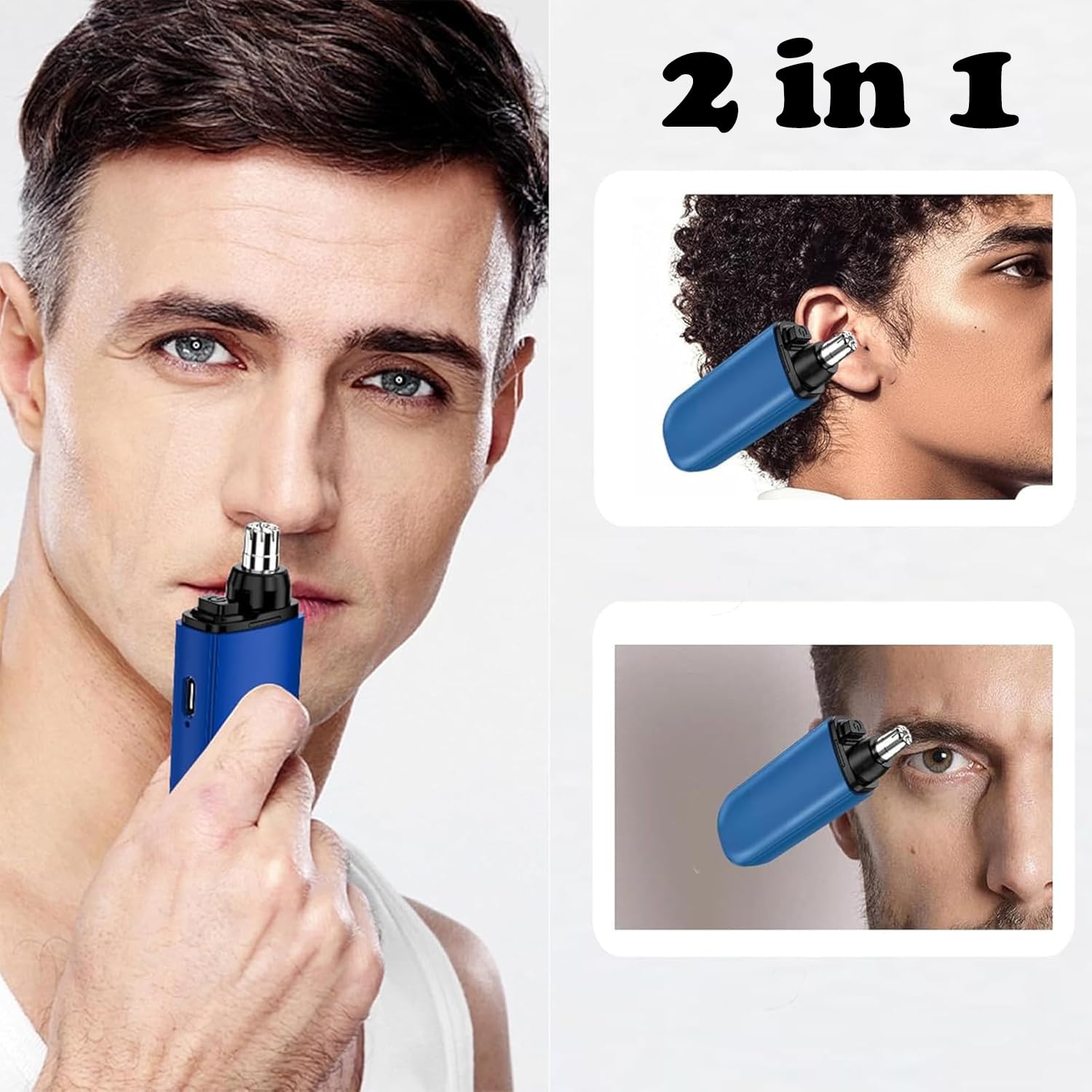 Nasen- und Ohrhaartrimmer USB- – Men'S Grooming Salon Bewertung und Preis