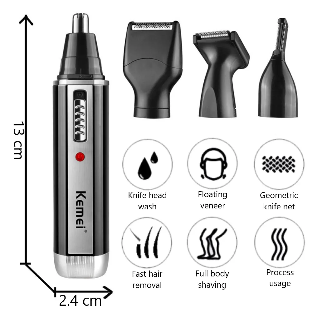Kemei 4-in-1-Trimmer für Männe – Men'S Grooming Electric Trimmer Bewertung und Preis