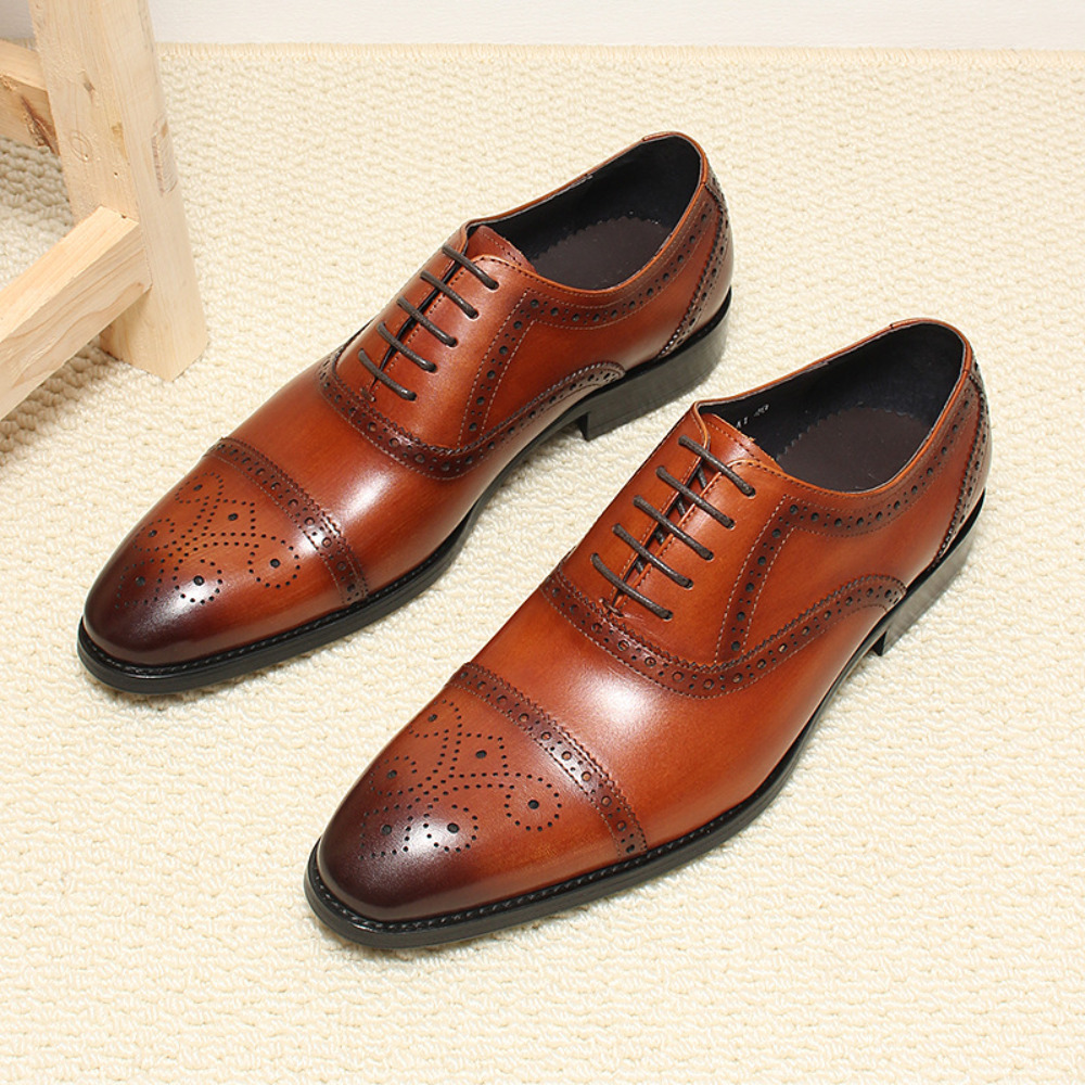 Handgefertigte Vollnarbenleder – Men'S Grooming Oxford Bewertung und Preis