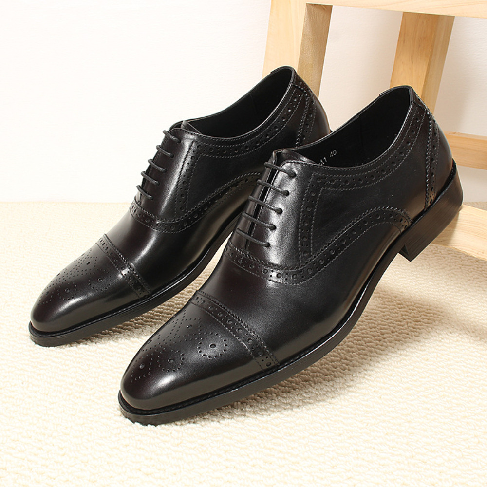 Handgefertigte Vollnarbenleder – Men'S Grooming Oxford Bewertung und Preis