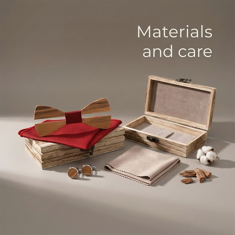 Herren-Holzfliege-Set: Minimal – Mens Grooming Box Bewertung und Preis