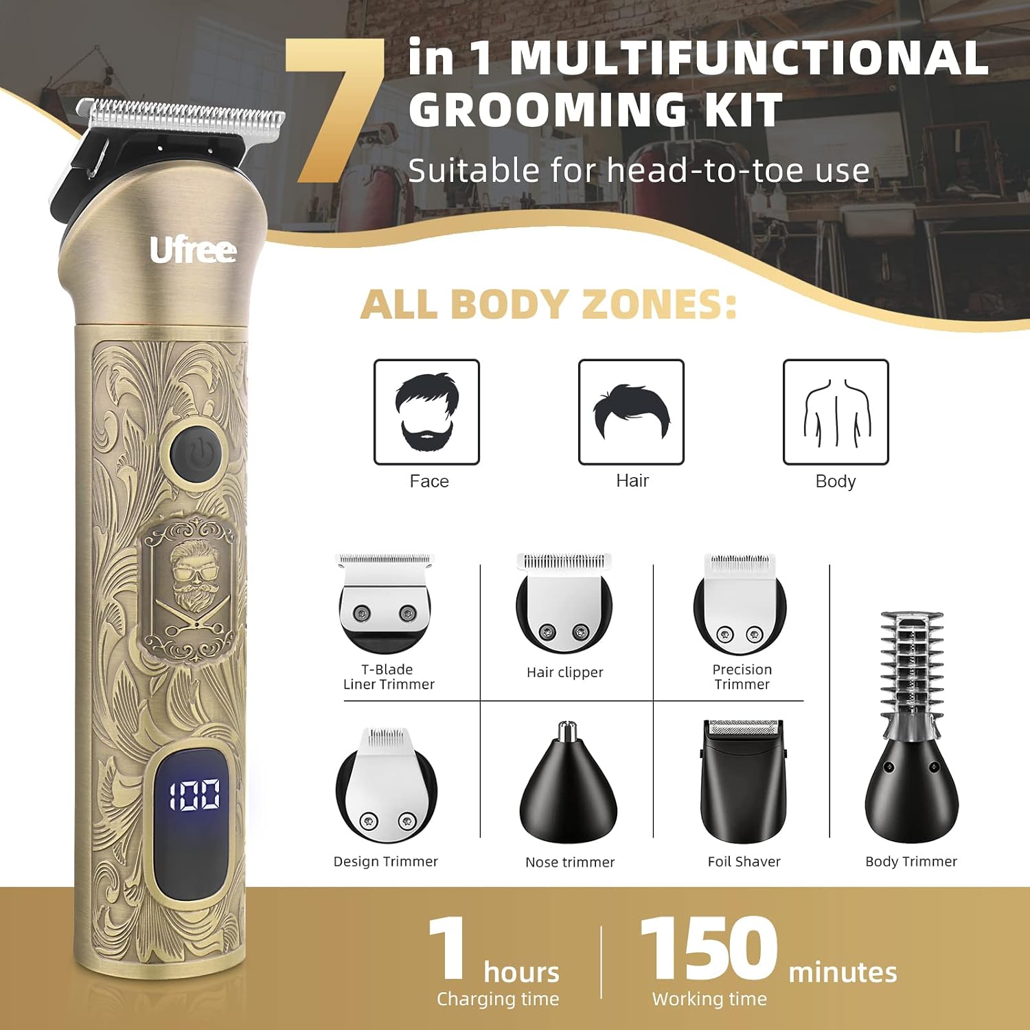 7-in-1 Bartschneider, Elektris – Men'S Grooming Images Bewertung und Preis