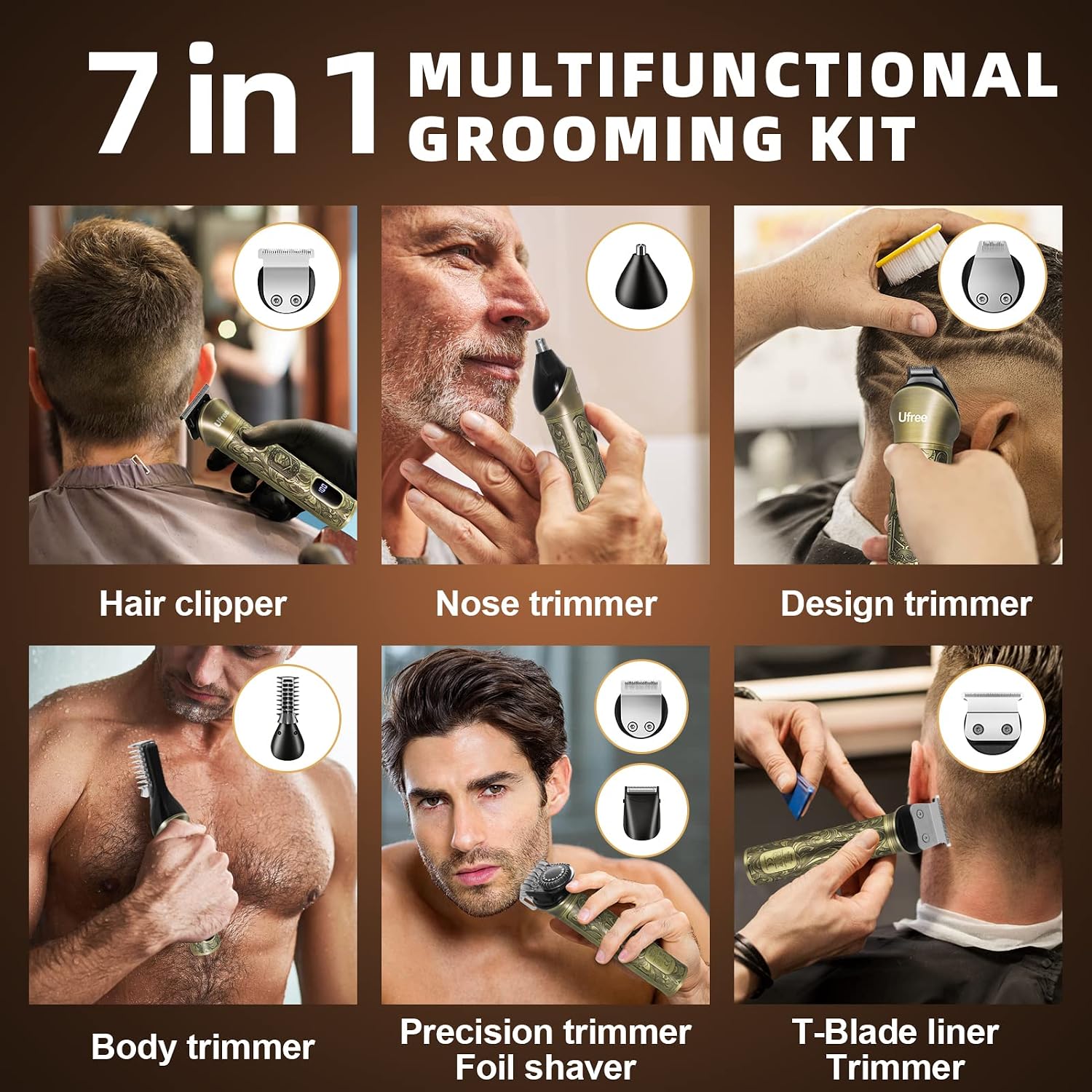 7-in-1 Bartschneider, Elektris – Men'S Grooming Images Bewertung und Preis