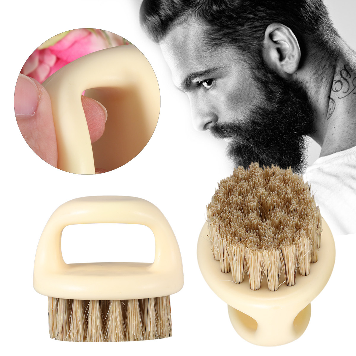 2-teiliges Bartbürsten-Set für – Men'S Grooming Gift Set Bewertung und Preis