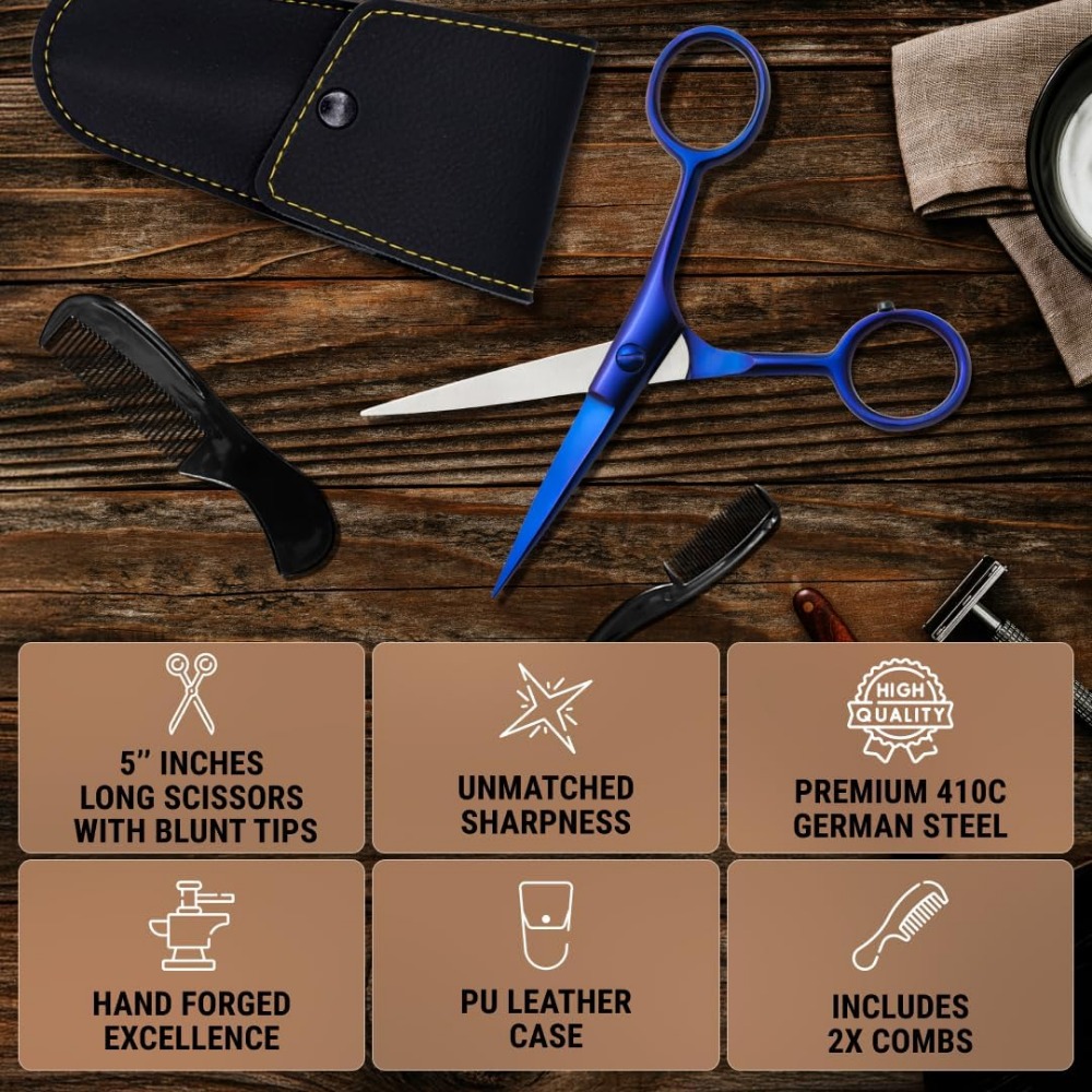 5-Zoll Deutsche Stahl-Bartsche – Men'S Grooming Images Bewertung und Preis