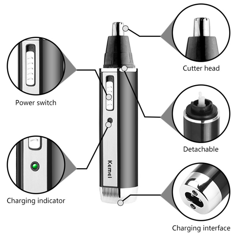 Keme 4 in1 Nasen haars ch neid – Men'S Grooming Electric Trimmer Bewertung und Preis