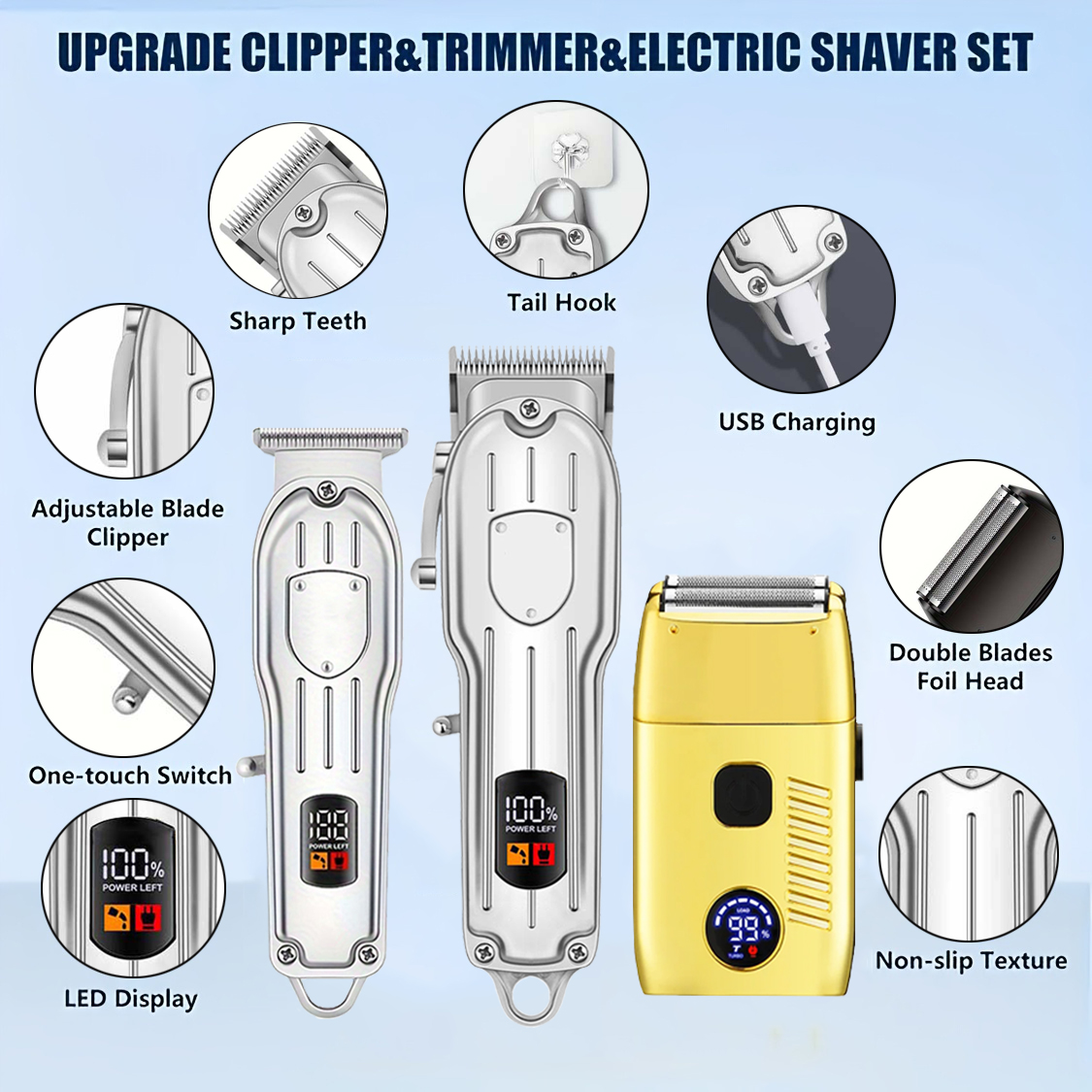 Elektrische Haarschneidemaschi – Men'S Grooming Scissors Bewertung und Preis