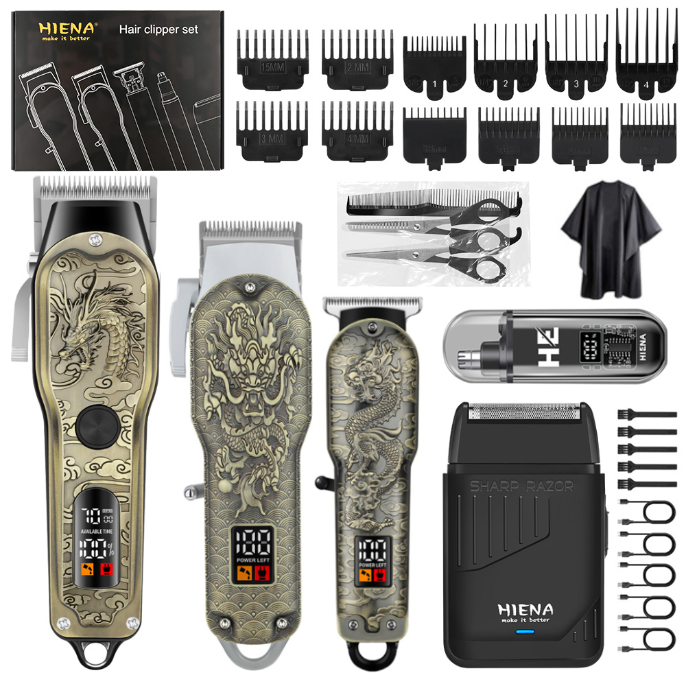 HIENA 5-teiliges Professionell – Men'S Grooming Electric Trimmer Bewertung und Preis