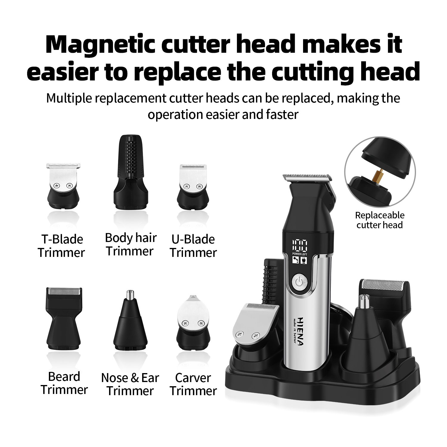HIENA Professionelles Multifun – Men'S Grooming Electric Trimmer Bewertung und Preis