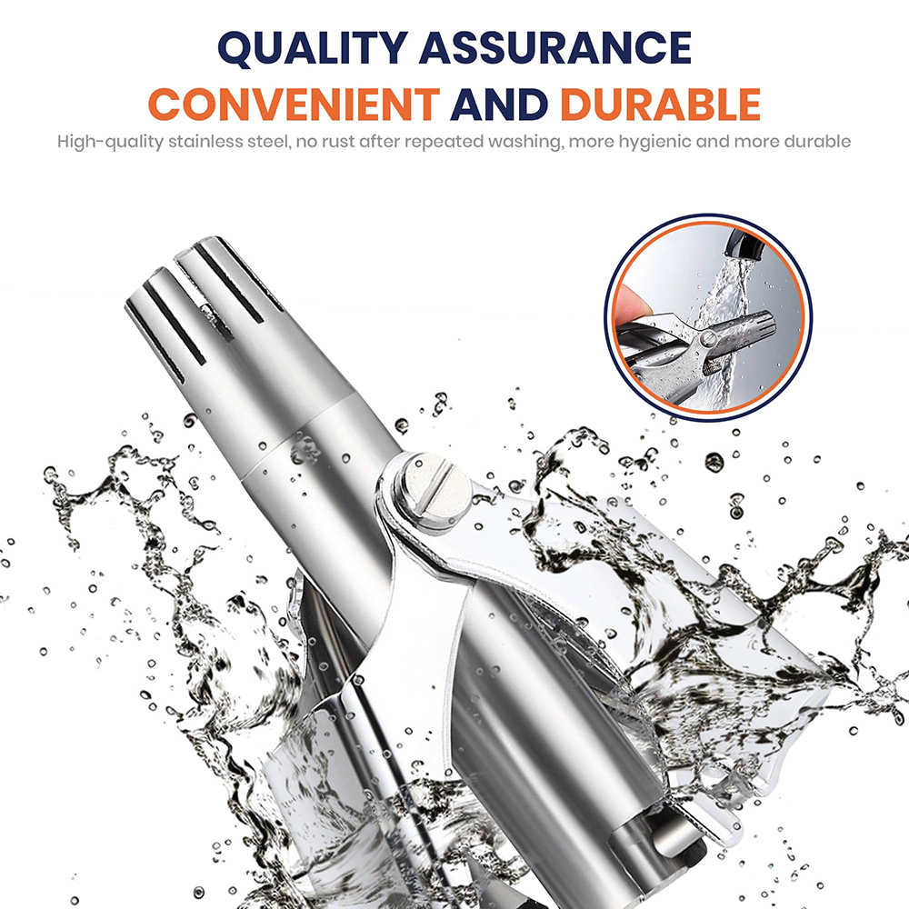 Tragbarer manueller Nasen- und – Men'S Grooming Electric Trimmer Bewertung und Preis