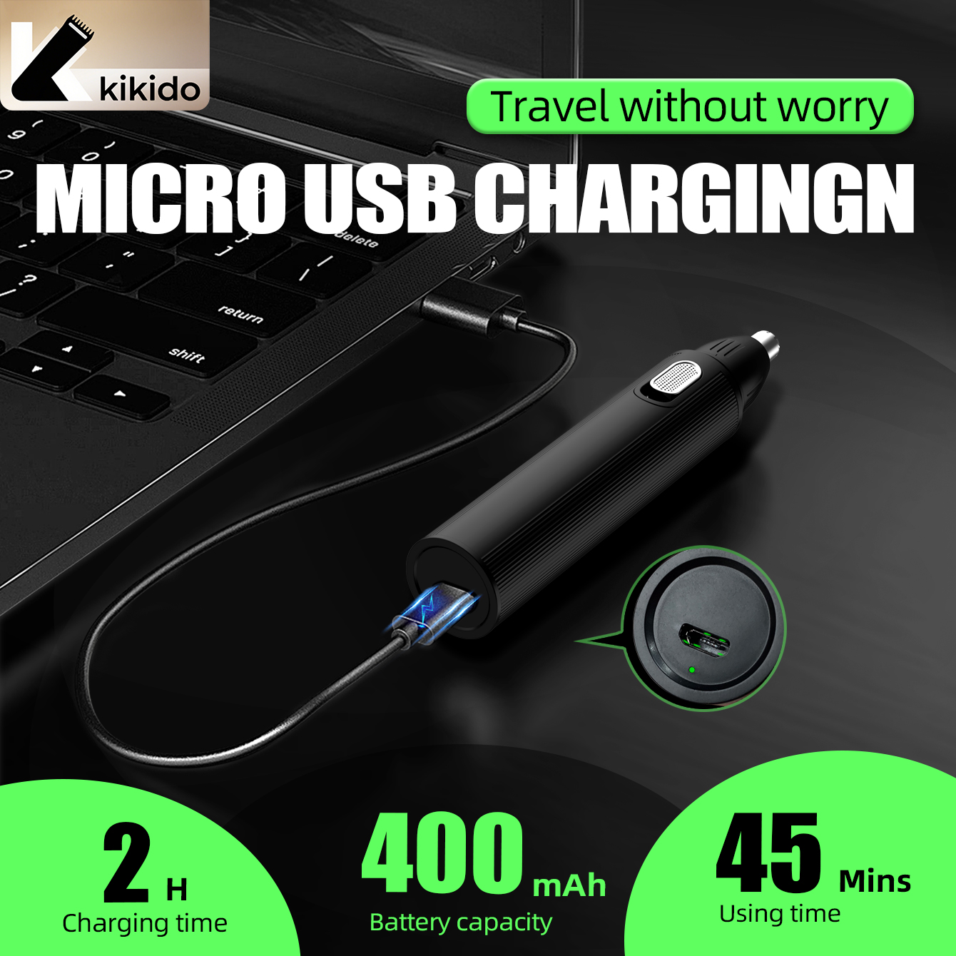 KIKIDO 4-in-1 Nasenhaartrimmer – Men'S Grooming Electric Trimmer Bewertung und Preis