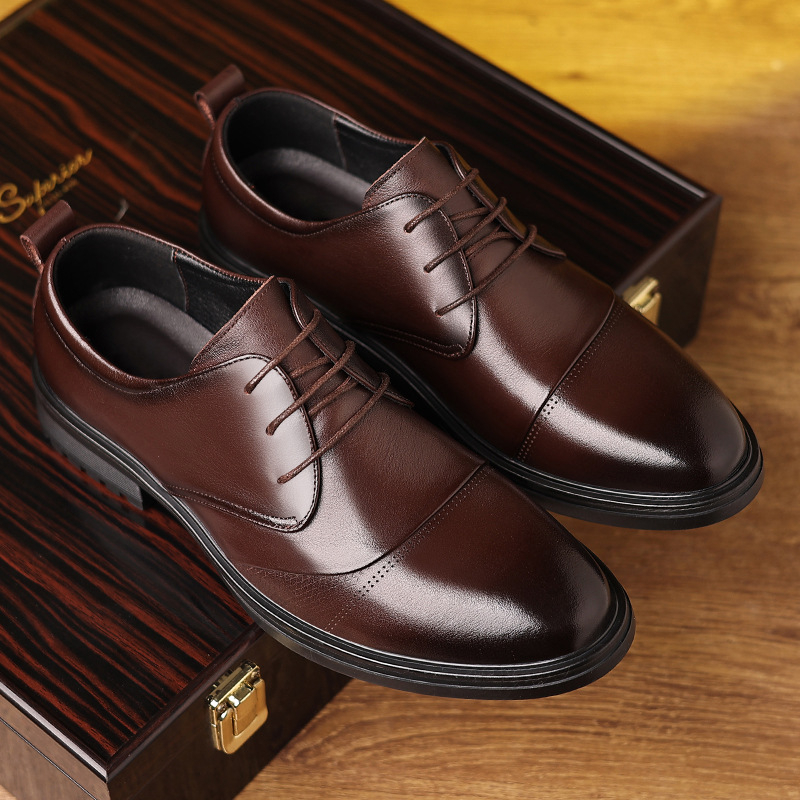 Herren-Oxfords aus schwarzem,  – Men'S Grooming Oxford Bewertung und Preis