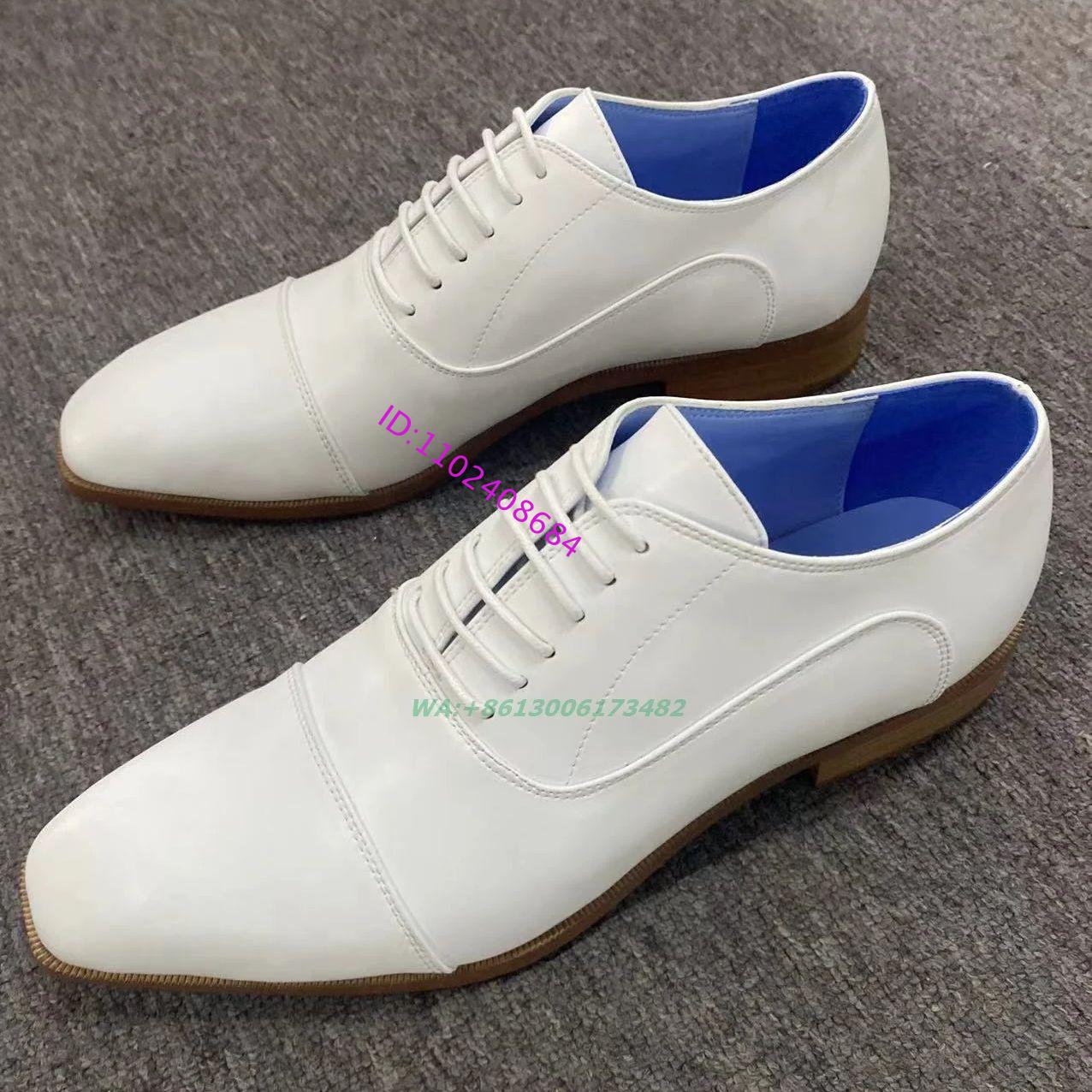 Elegante weiße Schnürschuhe fü – Men'S Grooming Oxford Bewertung und Preis