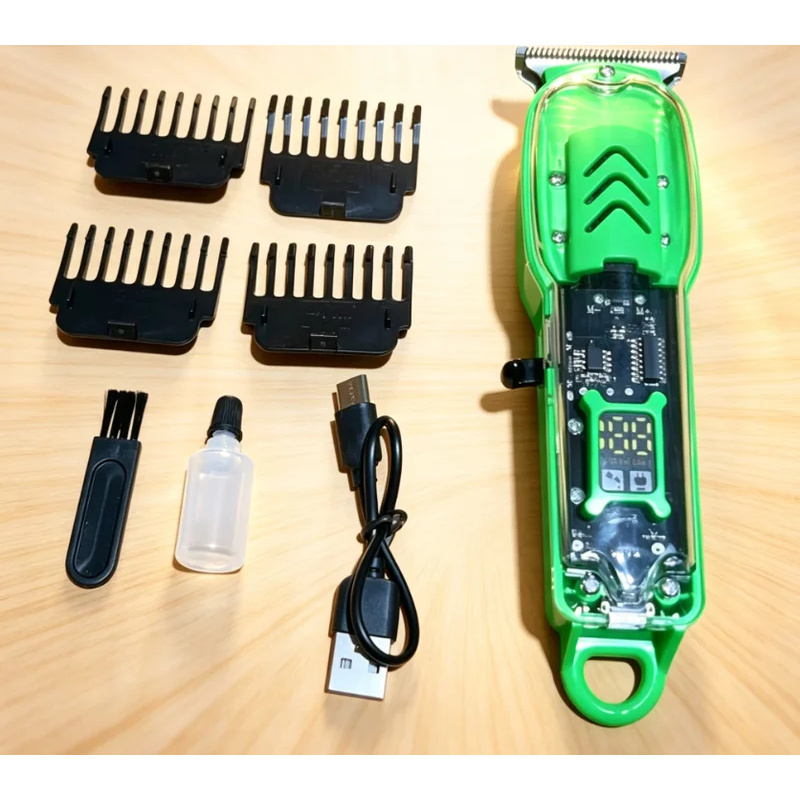 USB-Aufladbare Transparente Ha – Men'S Grooming Electric Trimmer Bewertung und Preis