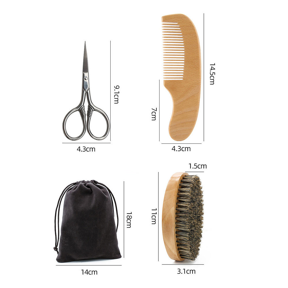 1 Set Professionelles Bartpfle – Men'S Grooming Scissors Bewertung und Preis